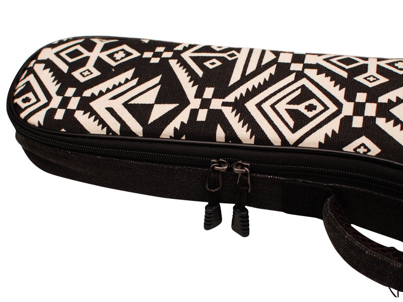 MUSIC FIRST Canvas Vintage style 26/27 inch Tenor Aztec Ukulele case ukulele bag ukulele cover - Image 3